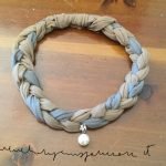 Collana intrecciata con ciondolo