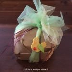 Torta confeziona con tulle