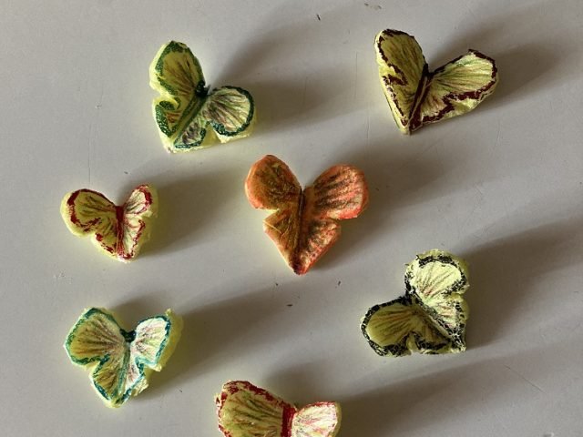Farfalle in volo