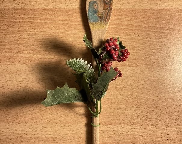 Natività su legno