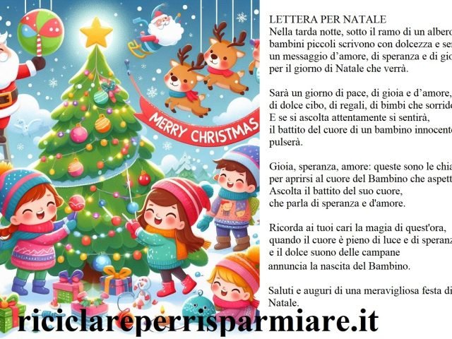 Lettera per Natale