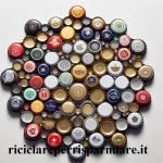 Sottopentola con tappi corona