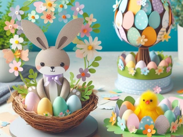 Centrotavola con uova