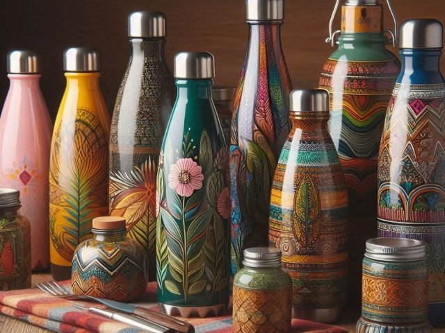 Pulire bottiglie e thermos