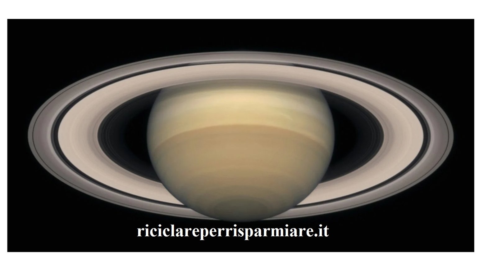 Gli anelli di Saturno